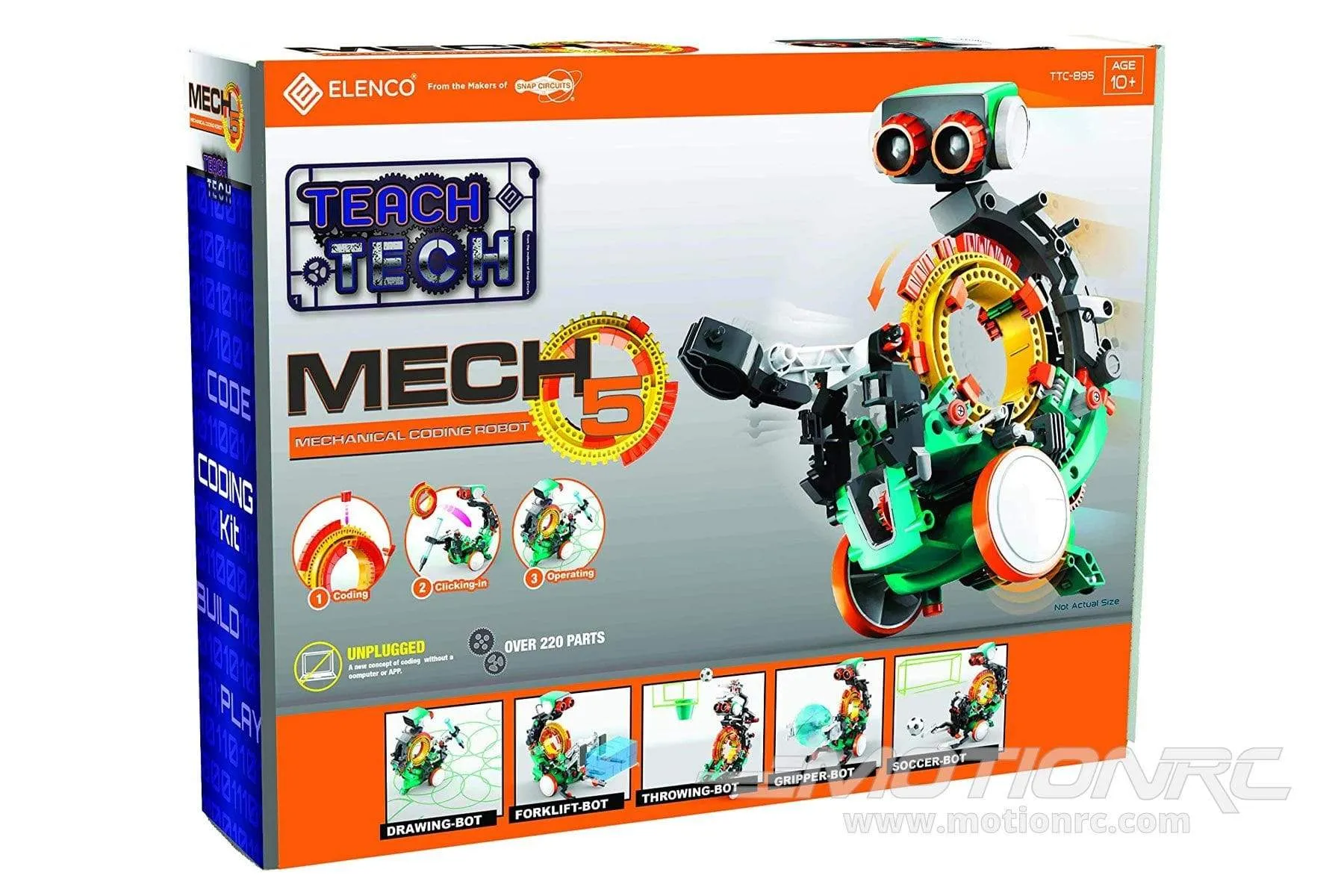 Elenco Teach Tech Mech-5 Coding Robot