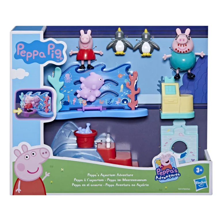 Peppa Pig Everyday Experiences Peppa's Aquarium Adventure Playset