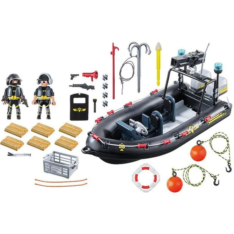 Playmobil 9362 City Action Tactical Unit Boat
