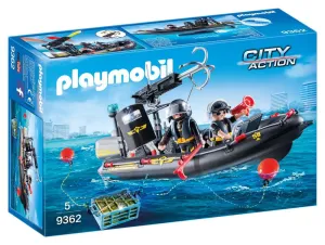 Playmobil 9362 City Action Tactical Unit Boat