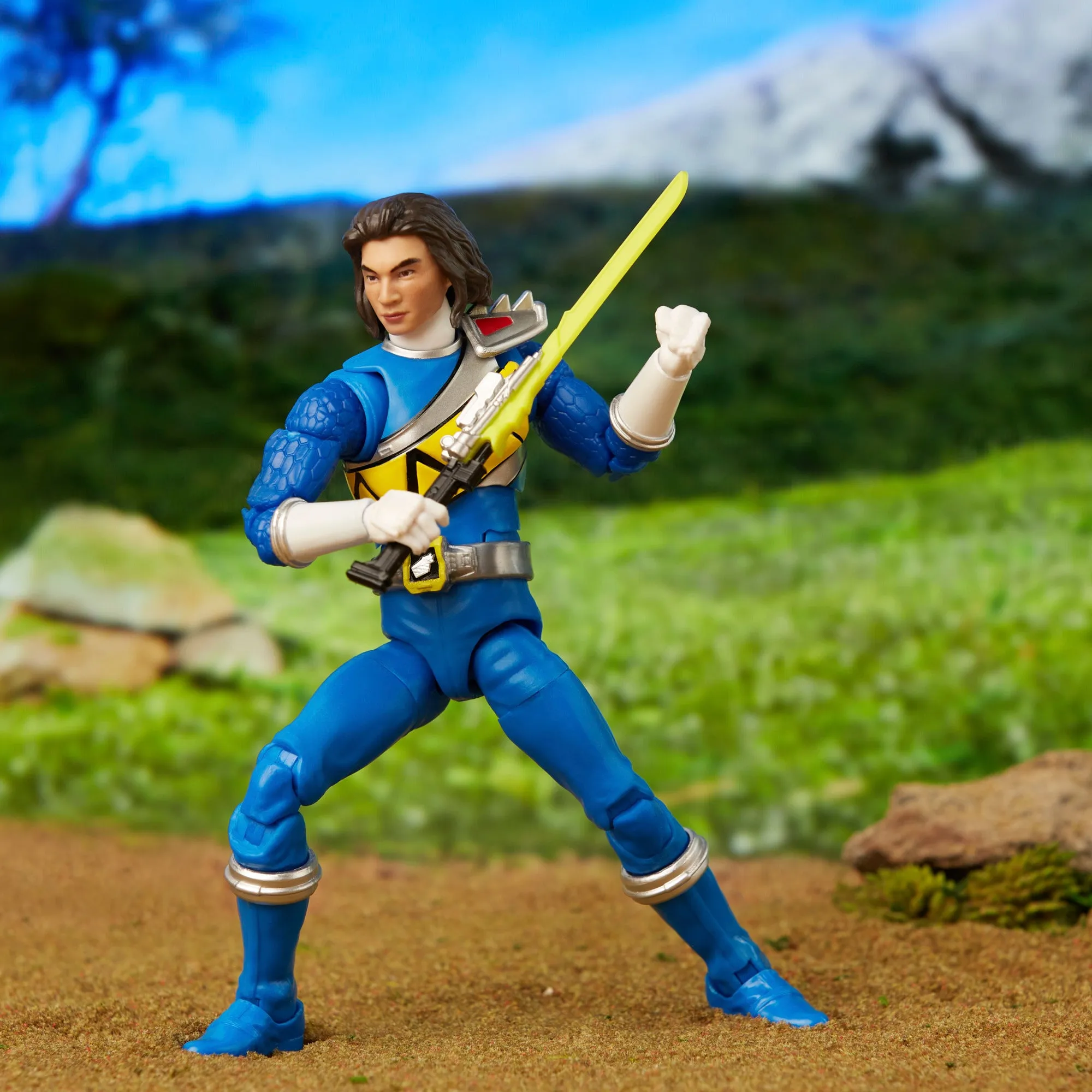 Power Rangers Lightning Collection Dino Charge Blue Ranger