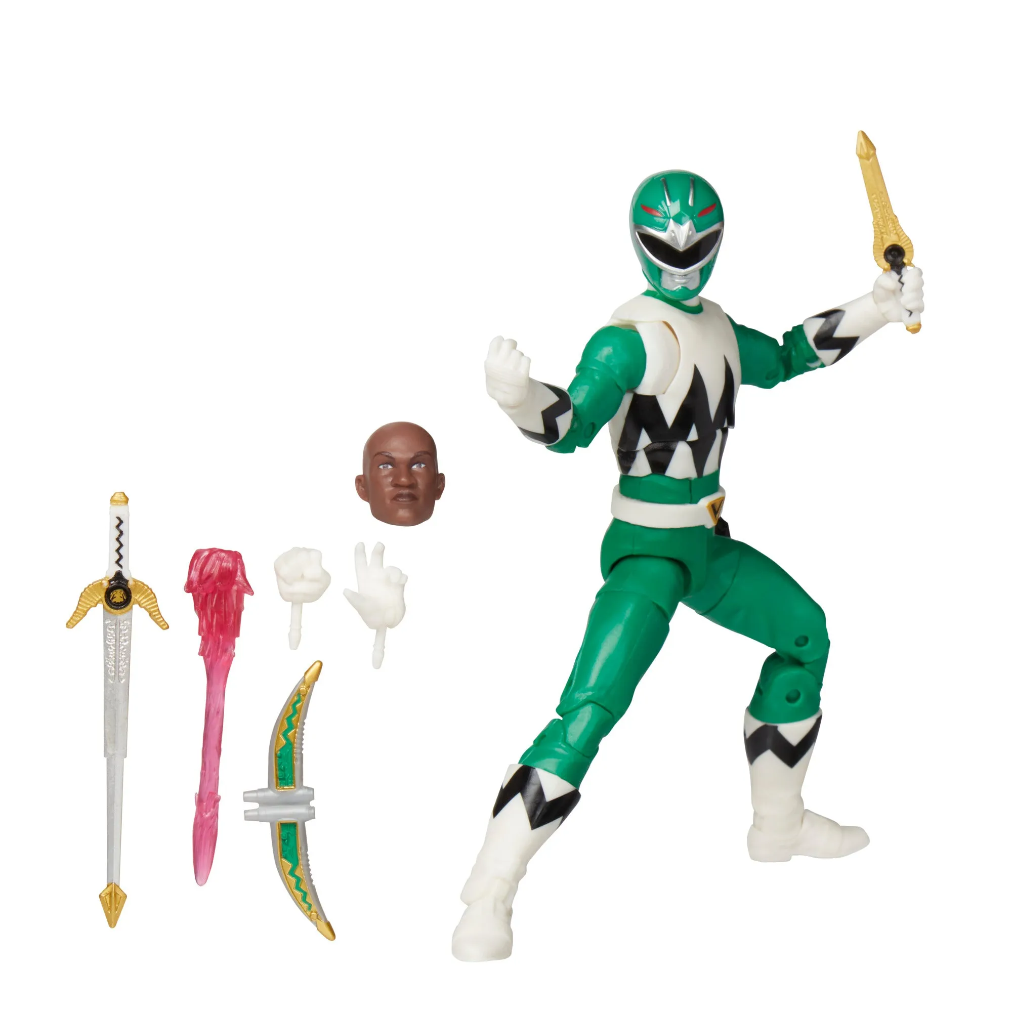 Power Rangers Lightning Collection Lost Galaxy Green Ranger Figure