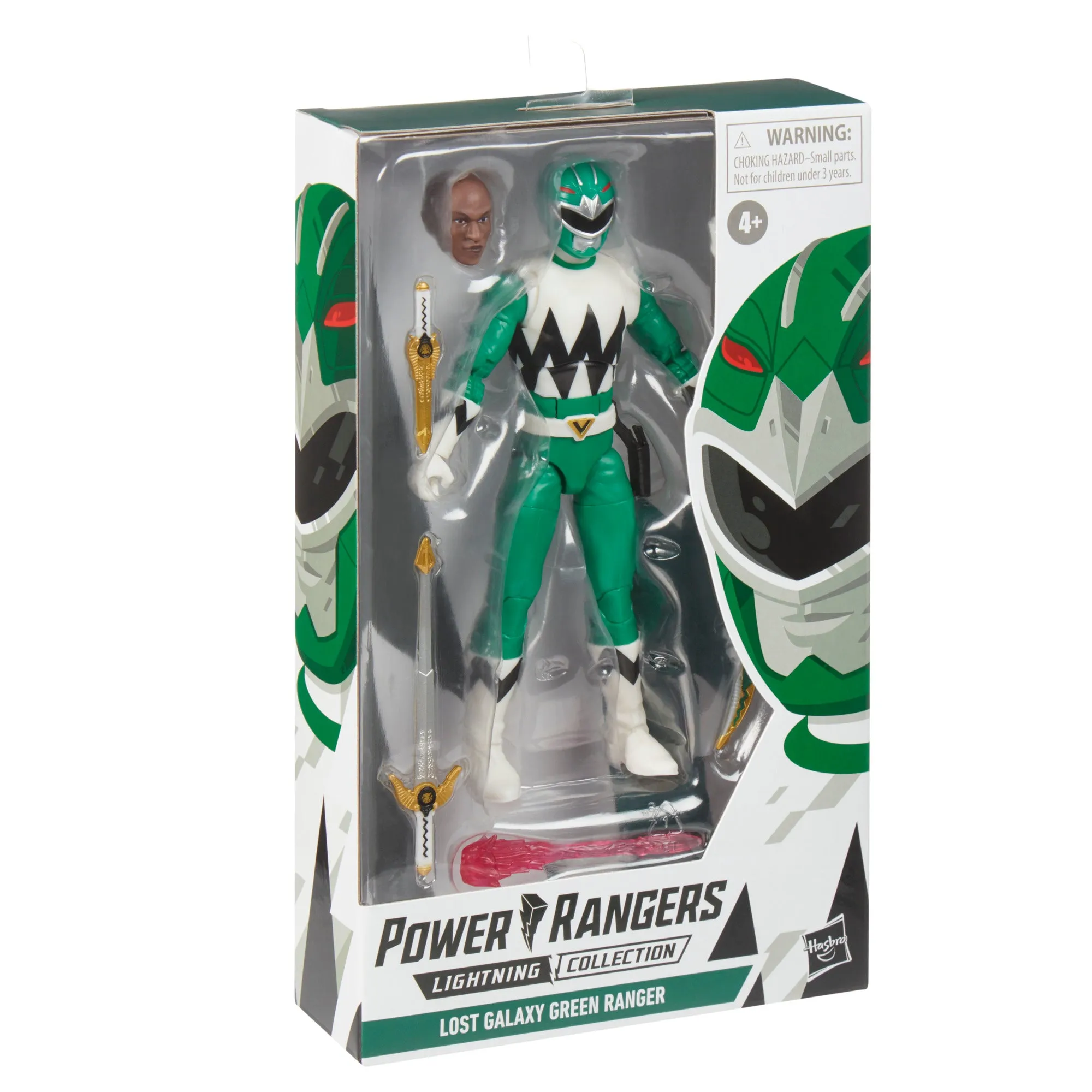 Power Rangers Lightning Collection Lost Galaxy Green Ranger Figure