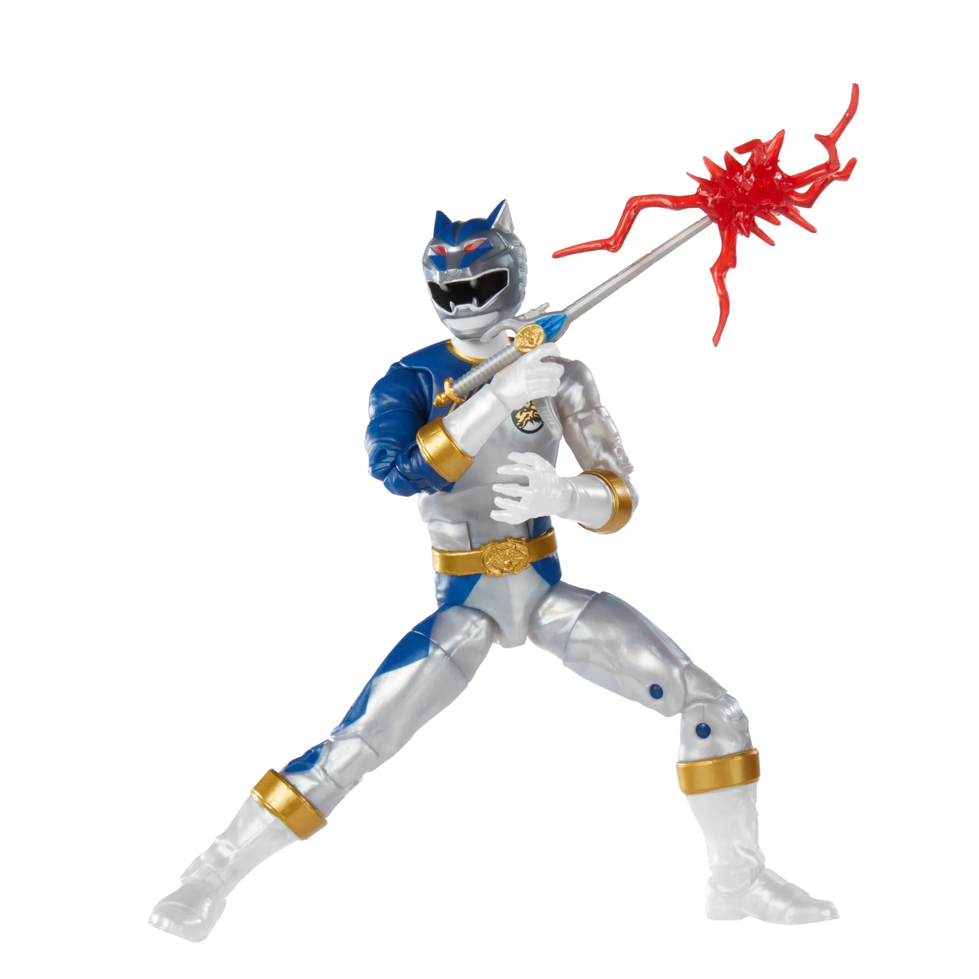 Power Rangers Lightning Collection Wild Force Lunar Wolf Ranger Figure