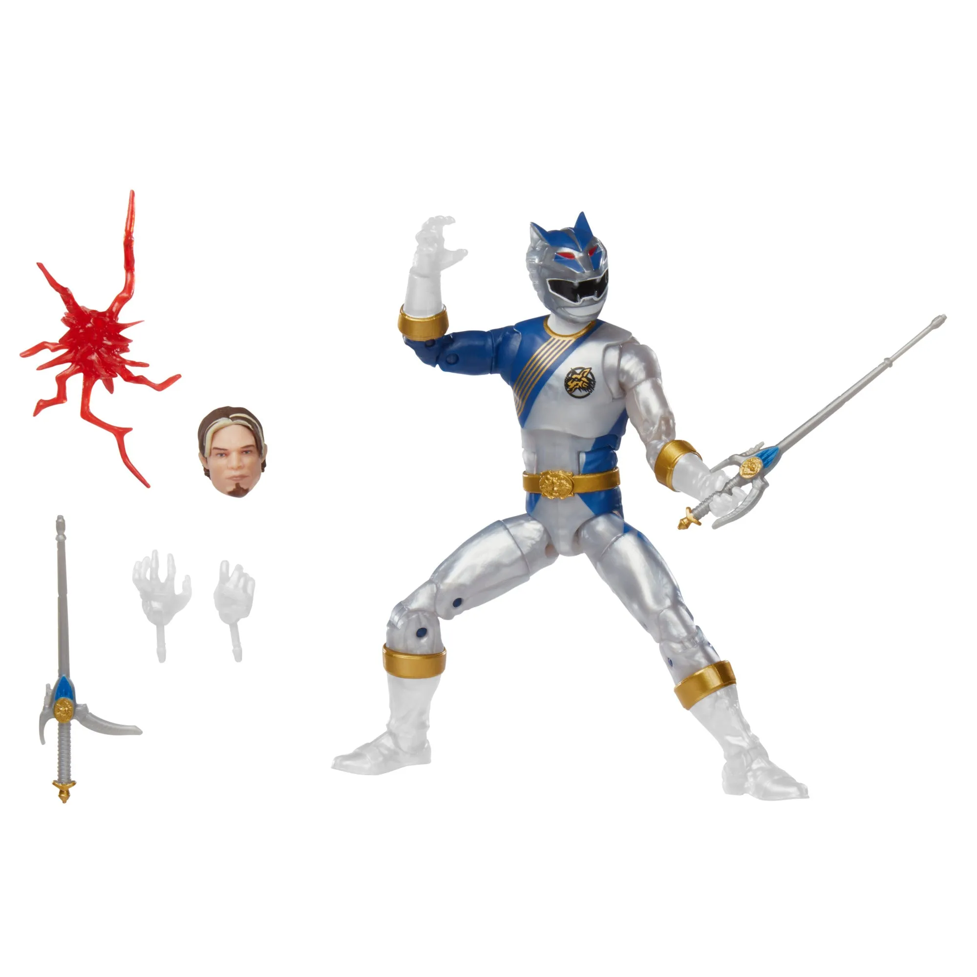 Power Rangers Lightning Collection Wild Force Lunar Wolf Ranger Figure