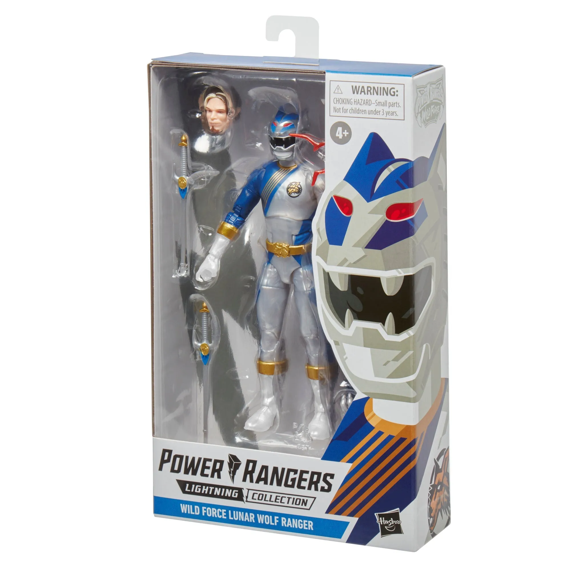 Power Rangers Lightning Collection Wild Force Lunar Wolf Ranger Figure